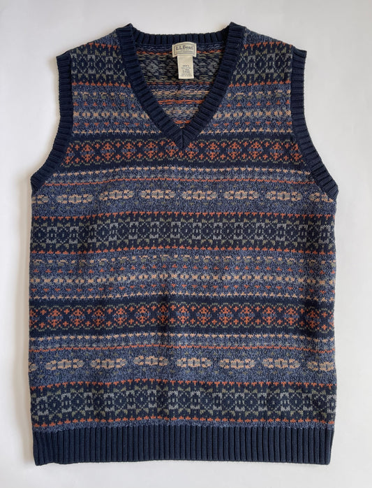 LL Bean men’s sweater vest