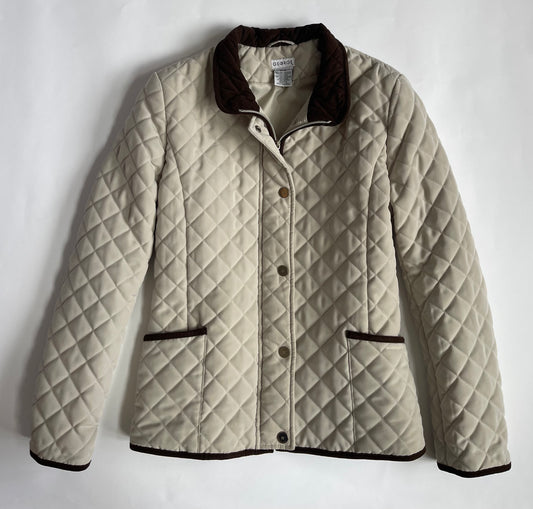 George quilted riding jacket
