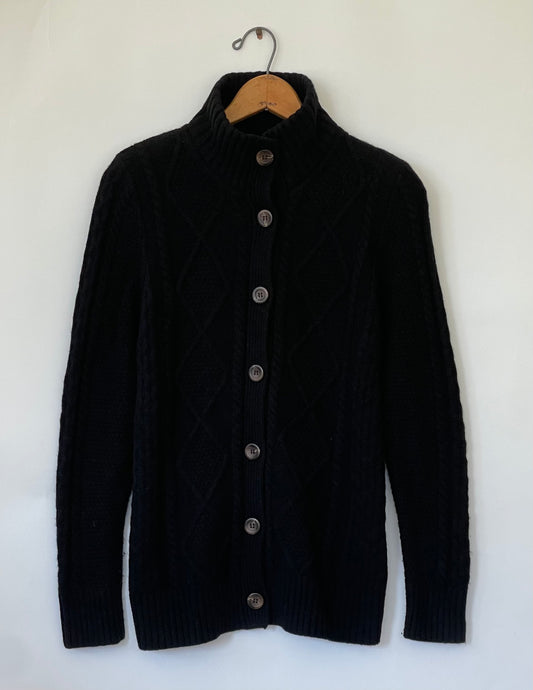 LL Bean cable knit Cardigan